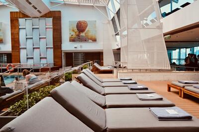 Solarium on Celebrity Silhouette