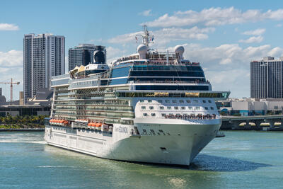 Celebrity Equinox Cruise ship sailing from the port of Miami