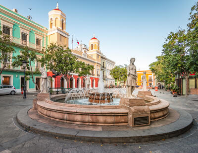 Old San Juan Fountain