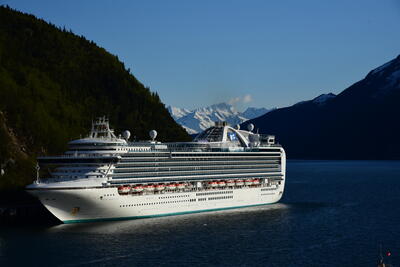 Ruby Princess in Skagway