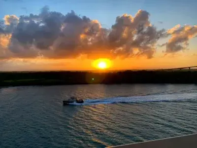 Sunrise Panama Canal