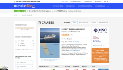 CruiseDirect.com-website
