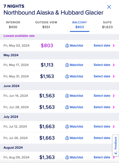 Mock-Booking-Alaska-Royal-Caribbean