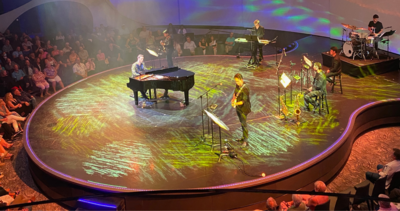 Piano performance on Celebrity Edge