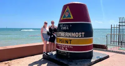 Southernmost point of the USA in Key West