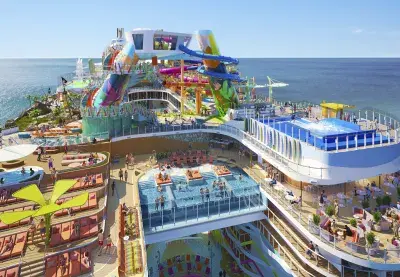 The Hideaway neighborhood on Icon of the Seas