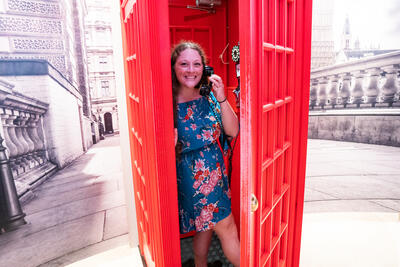 Telephone booth