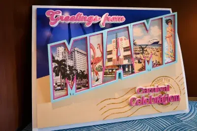 Greetings from Miami - Carnival Celebration Mural