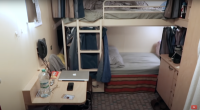 Take a look inside a cruise ship captain's living quarters