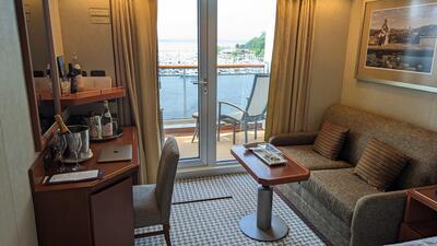 Holland America Eurodam balcony