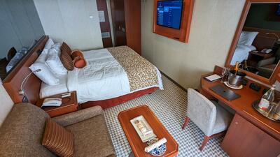 Balcony cabin on Holland America