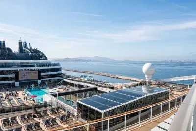MSC World Europa pool deck