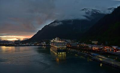 Eurodam in Juneau