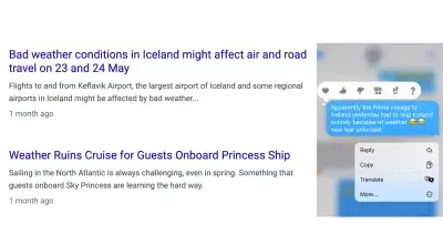 News article
