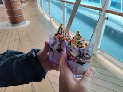 ice cream sundaes