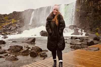 Waterfall Iceland