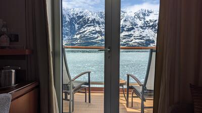 Alaska balcony view