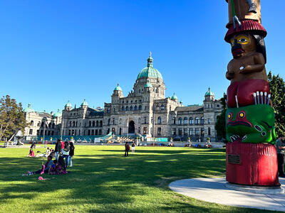 downtown Victoria British Columbia