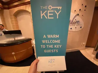 A warm welcome to The Key guests lunch 