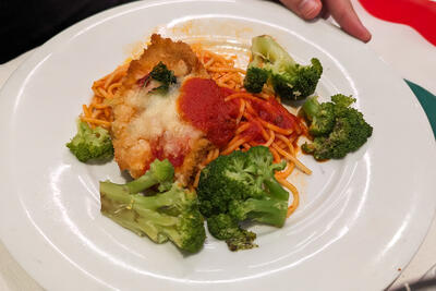 chicken parmesan on MSC