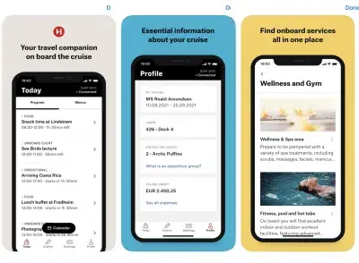 Hurtigruten app
