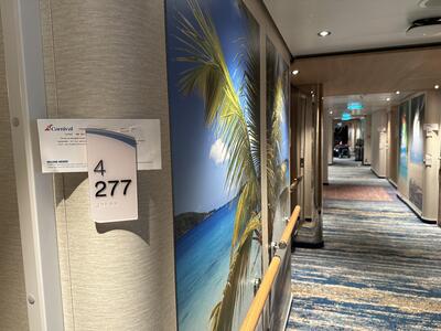 I stayed in a windowless cabin onboard Carnival Celebration that cost  $1,900 — here's what my inside stateroom looked like