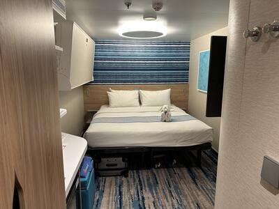 I stayed in a windowless cabin onboard Carnival Celebration that cost  $1,900 — here's what my inside stateroom looked like