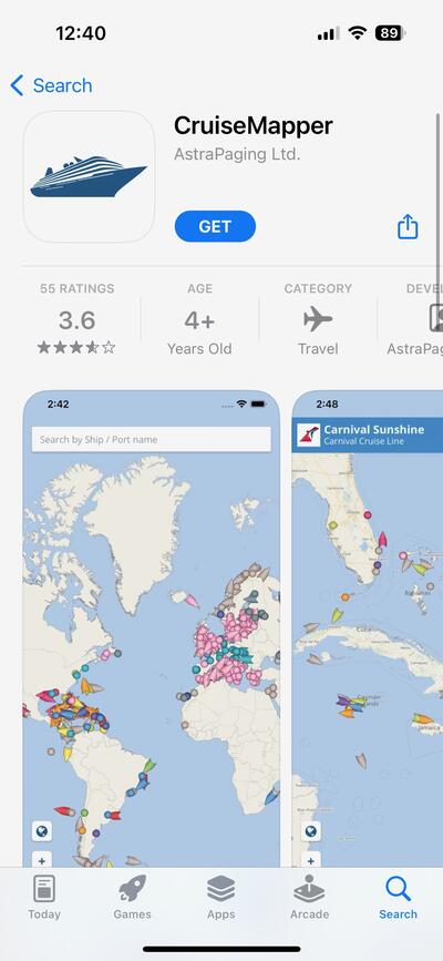 cruise mapper app