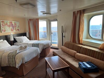 I stayed in a windowless cabin onboard Carnival Celebration that