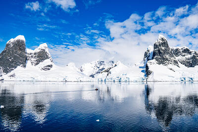 Lemaire Channel in Antarctica