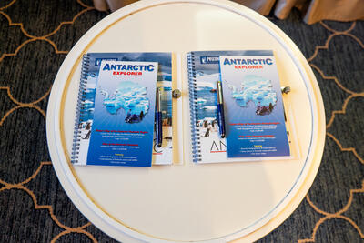 Antarctic explorer guidebooks