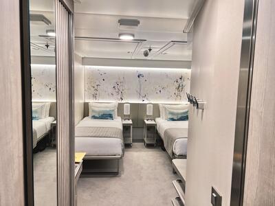 I stayed in the cheapest cabin on Norwegian's newest cruise ship. Here's  what a windowless cabin on Viva looks like