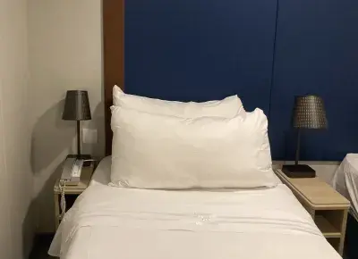 Nightstands inside cabin