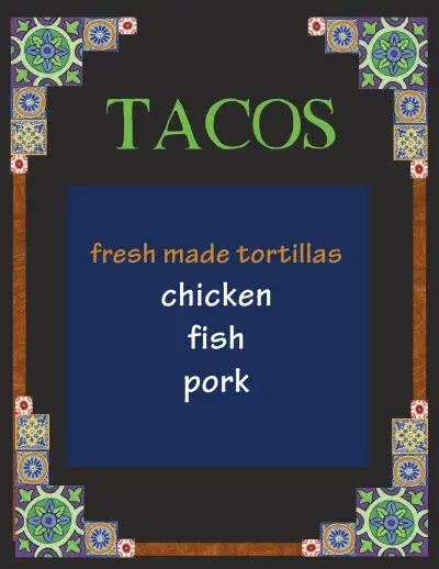 Blue Iguana Menu Carnival 5