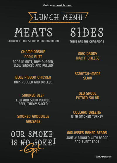 Bar-B-Que-Menu