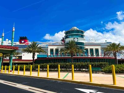 Disney Wish at Port Canaveral