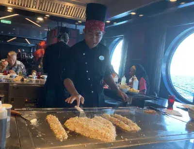 Chef at Izumi Hibachi