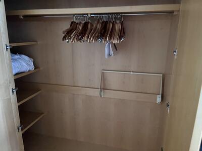 The suite's closet