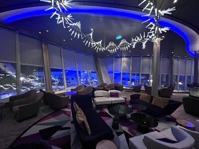 Suite lounge on Allure of the Seas
