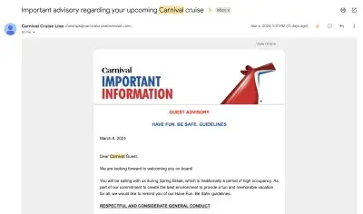 Carnival-advisory-email