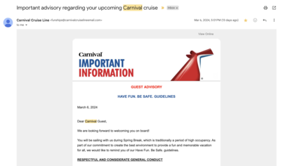 Carnival-advisory-email