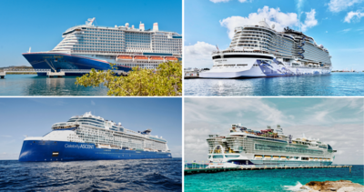 Newest ships comparison: Carnival, Norwegian, Celebrity, and Royal Caribbean