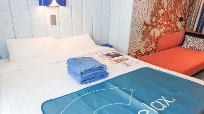 Costa Toscana bed in cabin