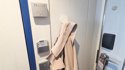 Costa Toscana cabin temperature control panel