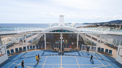Costa Cruises sports court