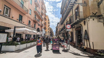 Palermo Italy street