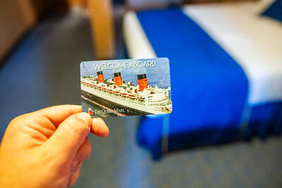 Queen Mary key card