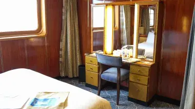 cabin on Sea Spirit cruise ship