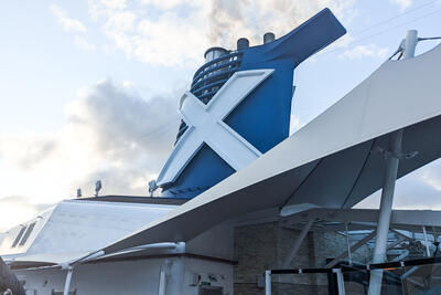 funnel on Celebrity Silhouette