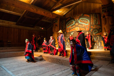 Native dance Ketchikan Alaska